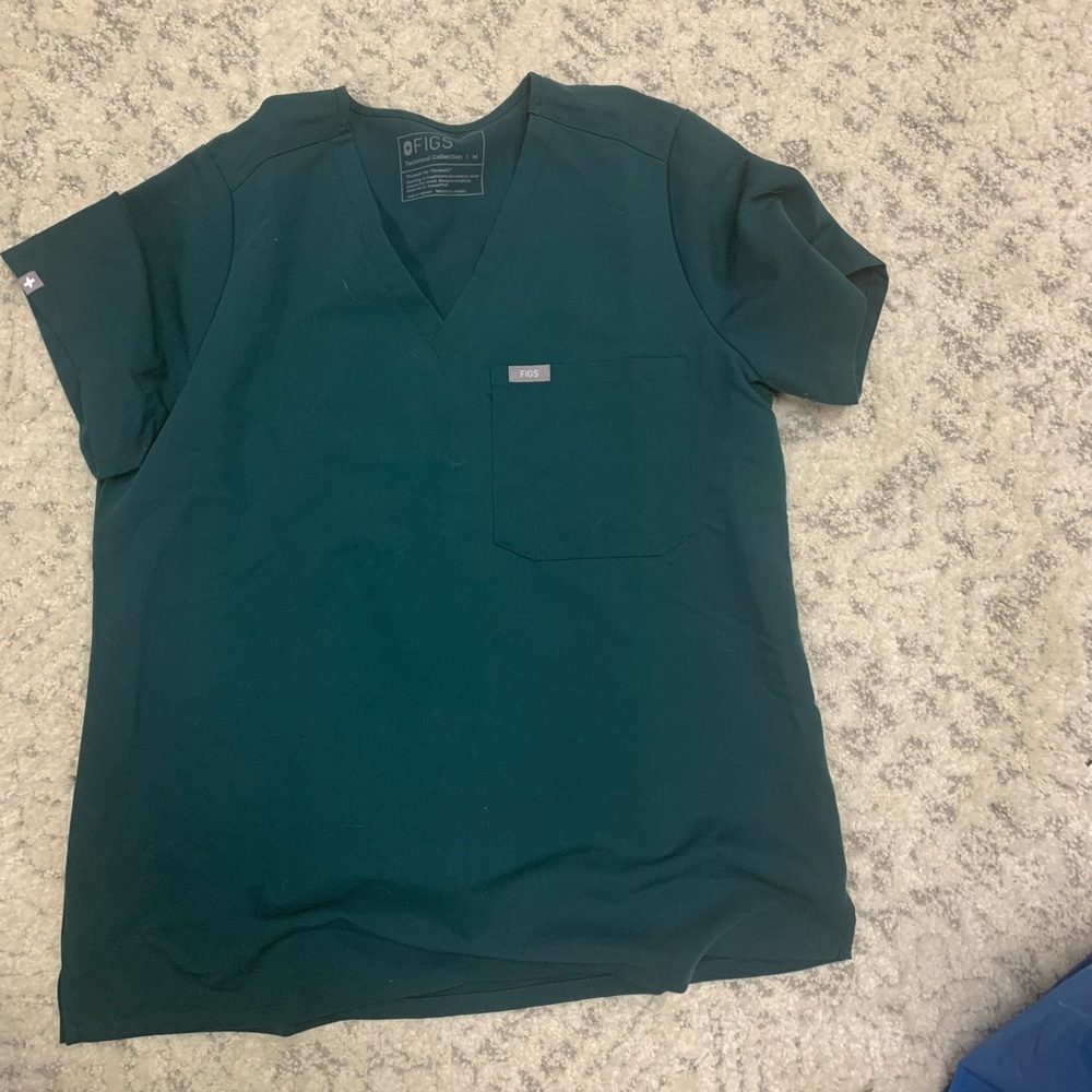 Figs scrubs top